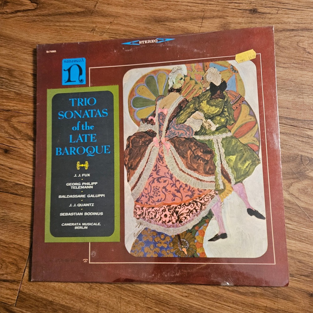 J. J. Fux, Georg Philipp Telemann – Trio Sonatas Of The Late Baroque 1965 Sealed